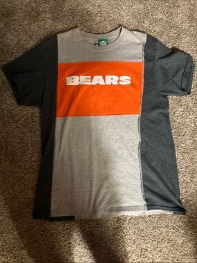 NFL BEARS Colorblock Tee - Orange & Gray
